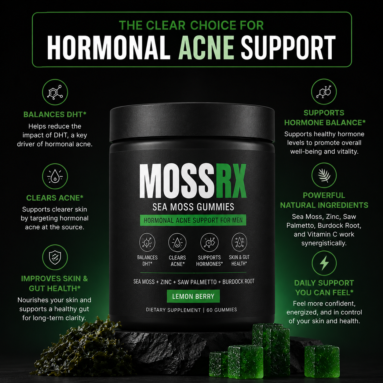 DHT Acne Formula for Men